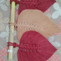 تعدادی دیوار اویز مکرومه به قیمت قدیم