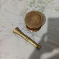 هاونگ قدیمی برنجی با دسته،قیمت ۲۵۰۰|کلکسیون اشیاء عتیقه|محمدشهر, شهرک پیام (مهرالبرز)|دیوار