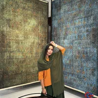 فرش کاشان 1200شانه رنگ زرشکی 12و9و6متری