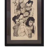 قسمتی از مجموعه استیصال ، تابلو طراحی مفهومی