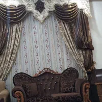 پرده پذیرایی مجلل|پرده، رانر، رومیزی|اهواز, نادری|دیوار