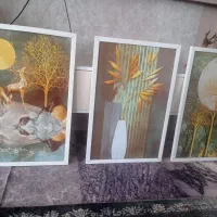 تابلو نو ۴۰در۶۰ معاوضه با گل طبیعی