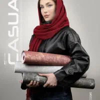 کاغذ دیواری+نصبش ارزونتراز رنگ و نقاشی  تغییرش بده