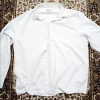 پیراهن سفید مردانه