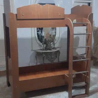 تخت MDF دو طبقه قابلیت استفاده بعنوان دو تخت جدا