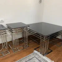 ست جلو مبلی عسلی و میز تی وی استیل ۳۰۴
