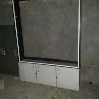 ویترین ام دی اف مغازه ای|فروشگاه و مغازه|کاشان, کارگر|دیوار