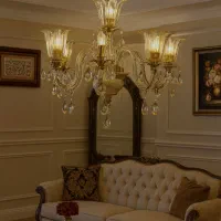 لوستر های شاخه و کریستالی تخفیف یلدایی خورده|لوستر و چراغ آویز|تهران, بازار|دیوار