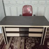 میز با صندلی دفتر تمیز  کشو دار|دفتر کار|ایرانشهر, |دیوار