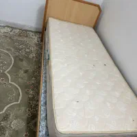 تخت خواب یکنفره با تشک کامل