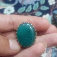 انگشتر عقیق یشم کم یاب ابدار