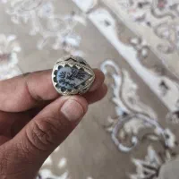 انگشتر نقره شجر و فیروزه