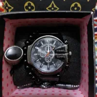 ست ساعت با انگشتر و دستبند