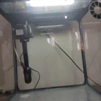 آکواریوم شیشه خم شرکتی ماهیران|ماهی|ارومیه, |دیوار