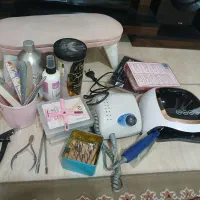 دستگاه یووی.سوهان برقی وکلیه ی ابزارکاشت ناخن
