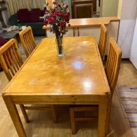 میز نهارخوری نراد|میز و صندلی غذاخوری|بابلسر, |دیوار