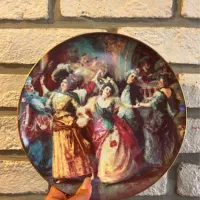 بشقاب های دیوار کوب طرح انگلیسی و فرانسوی|صنایع دستی و سایر لوازم تزئینی|گرگان, |دیوار