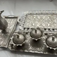 ست سینی و قندون سیلور اصل ترکیه