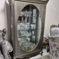 دکور چوبی در حد نو|بوفه، ویترین، کنسول|تهران, نیروی دریایی|دیوار