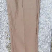 شلوار زنانه دخترانه کرمی لباس مجلسی