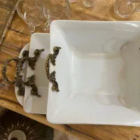 ظرف های قدیمی فرانسه|ظروف سرو و پذیرایی|قم, باجک یک|دیوار