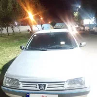 پژو 405 نقره ای