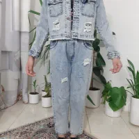 کت وشلوار لی دخترانه|کفش و لباس بچه|بومهن, |دیوار