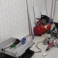 کمد دیواری ام دی اف کابینت جاکفشی کتابخانه