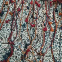 پرده  فرش گلیم قدیمی عتیقه