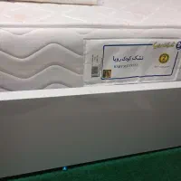 تخت کودک با تشک فنری و محافظ تشک|اسباب و اثاث بچه|اصفهان, شهید رجایی|دیوار