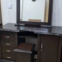 میز آرایش چوب راش سفارشی