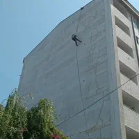 راپل بندباز مرد عنکبوتی کار با طناب عایق نانو ابند|خدمات پیشه و مهارت|لنگرود, |دیوار