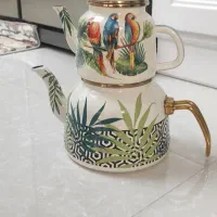 کتری قوری لعابی