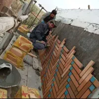 نمای آجر ساختمان