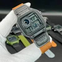 ساعت مچی casio جهان نما اصل ژاپن بند برزنتی+قسطی