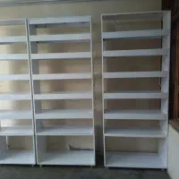 ویترین ، قفسه چوبی برای فروشگاه کامپیوتر موبایل