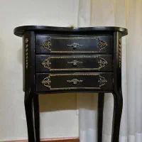 میز تلفن سه کشو در حد نو