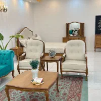 ۴۸مبل کویین چوب راش،تنهاکارخانه تولید کویین درجنوب|مبلمان خانگی و میز عسلی|دوگنبدان, |دیوار