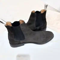 پوتین مردانه تمام چرم خارجی نونو|کیف، کفش، کمربند|سرپل ذهاب, |دیوار