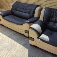 مبل ۷ نفره تمام چرم|مبلمان خانگی و میز عسلی|شیراز, گلشن|دیوار