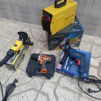 دستگاه جوش دریل شارژی مینی فرز دیمردار اصلی دلر