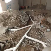 نصب لوله کشی فاضلاب ساختمان به اگوشهری در کل تهران