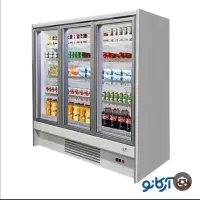 فروشنده و خریدار یخچال ویترینی خراب