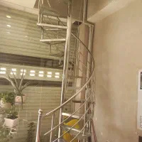 پله پیچ استیل کارکرده|مصالح و تجهیزات ساختمان|قم, انسجام|دیوار