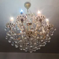 لوستر کریستال اصل چک