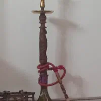 قلیان چوبی طعم لاو