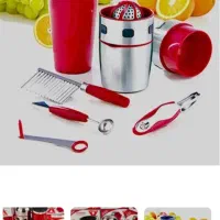 آبپرتقال گیر دستی همراه با ابزار میوه آرایی بریجسو