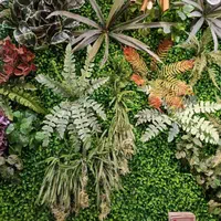 جنگلی گرین وال سرخس دیوار سبز شمال استوایی برفی|گل مصنوعی|فردیس, فردیس|دیوار