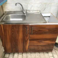 سینگ  با کابینت با شیر اهرمی