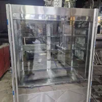 یخچال کبابی تمام استیل عرض ۸۰ سانت شرکتی